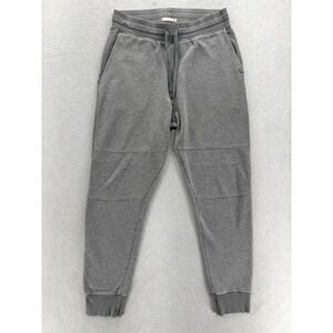 Tasc Performance Pants Mens Medium Gray Fleece Joggers Sweatpants Gym Athletic